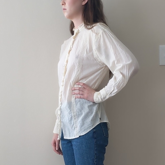 Cream Blouse - Picture 3 of 6